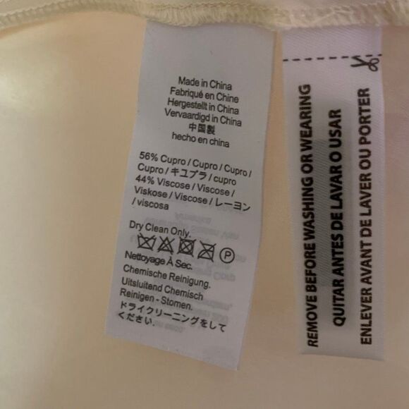 J.Crew Silky Cream Edwardian Buttons Blouse Long Sleeves Size 2 - Picture 5 of 7